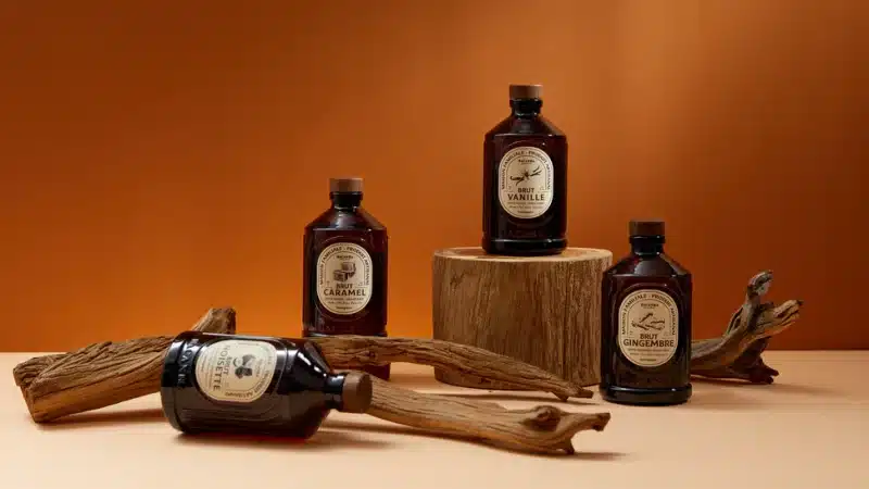 Bouteilles de Bacahan bien présentée