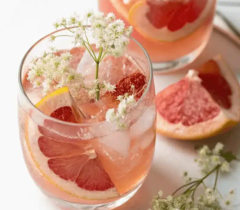 Mocktail Spritz pamplemousse sureau