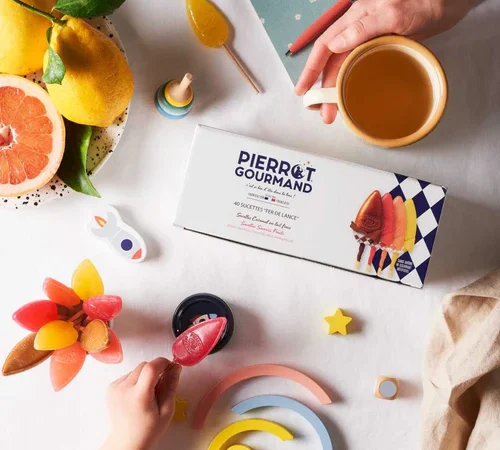 Sucettes aux fruits Pierrot Gourmand