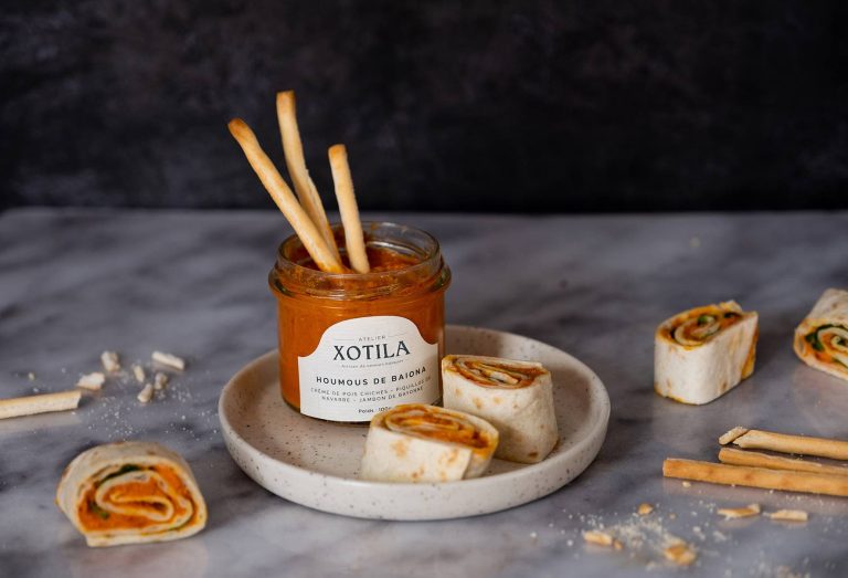 Conserve ouverte de produits de la marque Xotila
