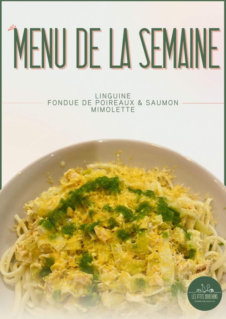 Menu de la semaine du 1er décembre 2025 au P'tit Resto