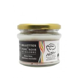 Conserve de rillette porc noir